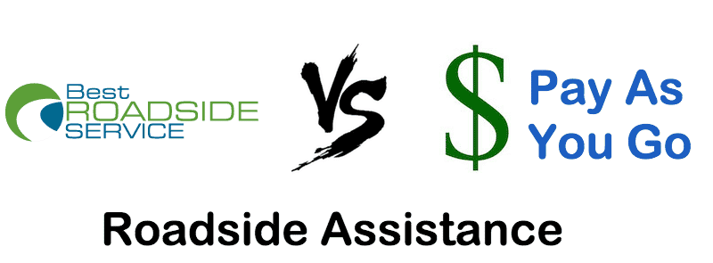 Best Roadside Service vs. Pay As You Go