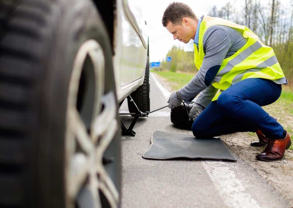 flat tire